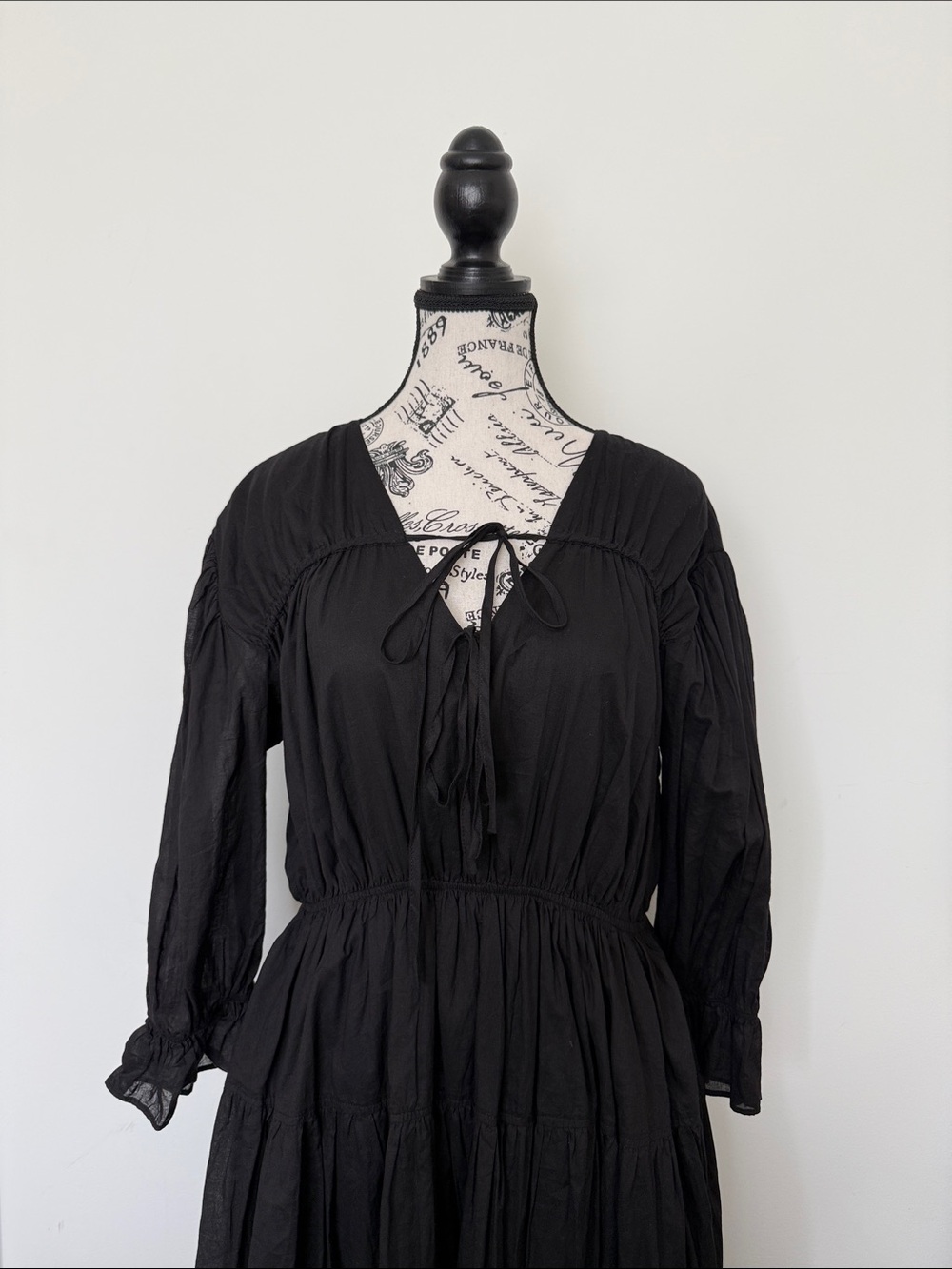 Mod Ref Black Dress - Size S